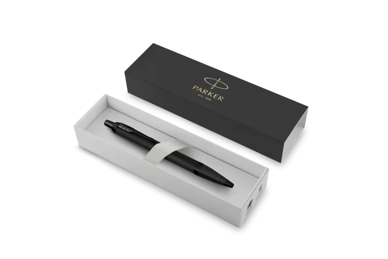 Parker royal im black edition golyóstoll matt fekete, fekete klipsz 2127618