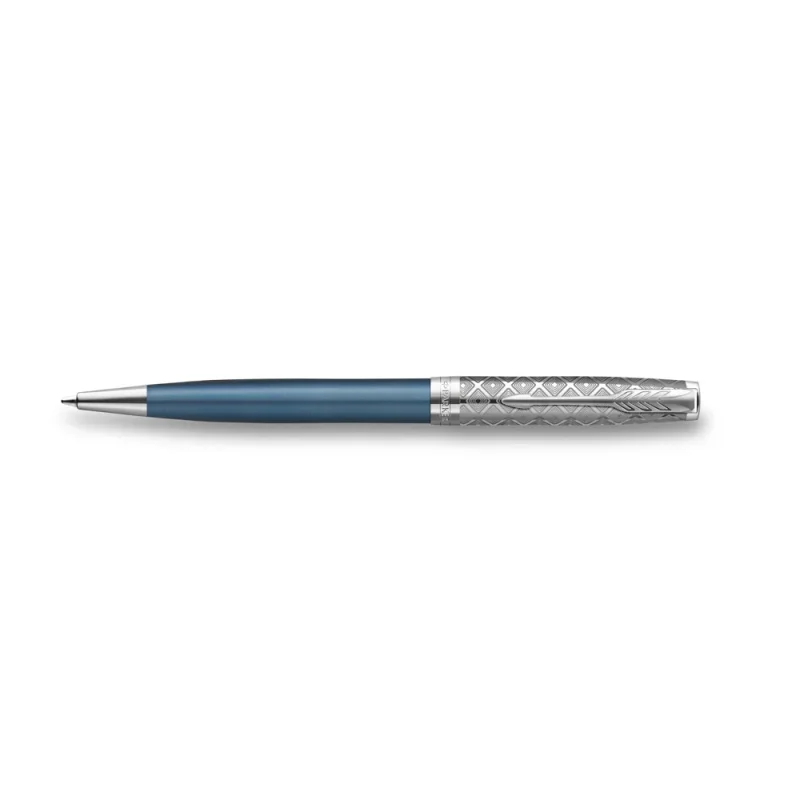 Parker royal sonnet premium golyóstoll metál kék, ezüst klipsz 2119649