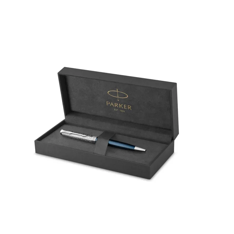 Parker royal sonnet premium golyóstoll metál kék, ezüst klipsz 2119649