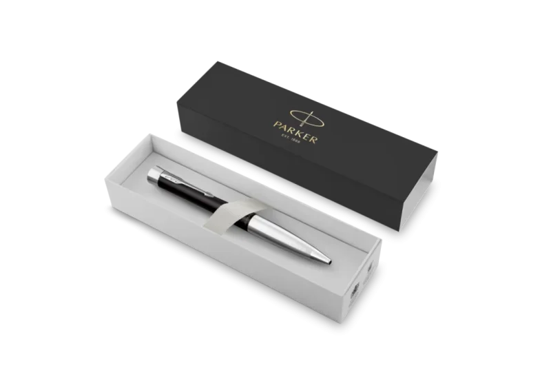 Parker royal urban twist golyóstoll matt fekete, ezüst klipsz 2143639