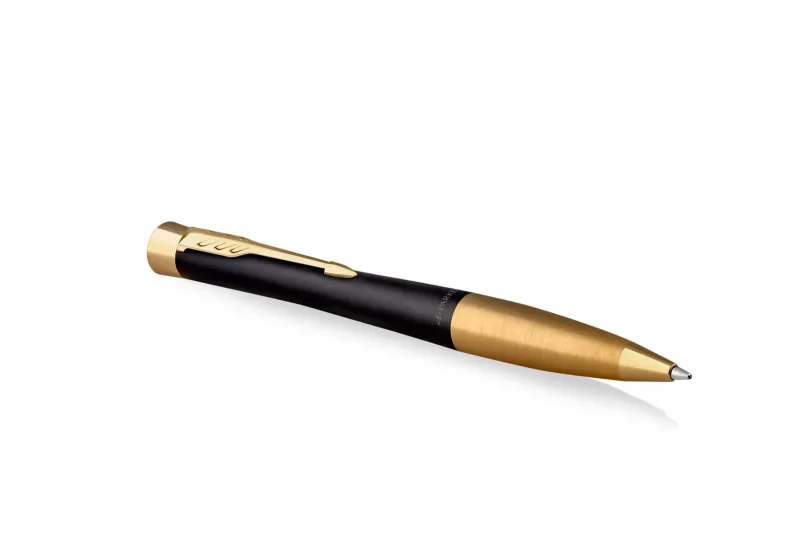 Parker royal urban twist golyóstoll matt fekete, arany klipsz 2143640