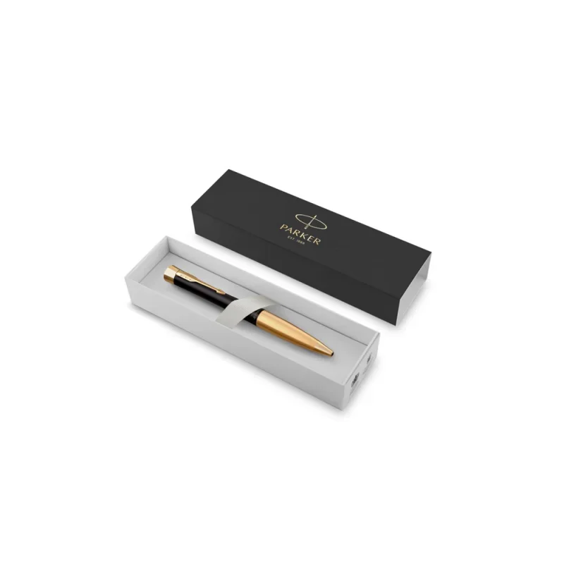 Parker royal urban twist golyóstoll matt fekete, arany klipsz 2143640