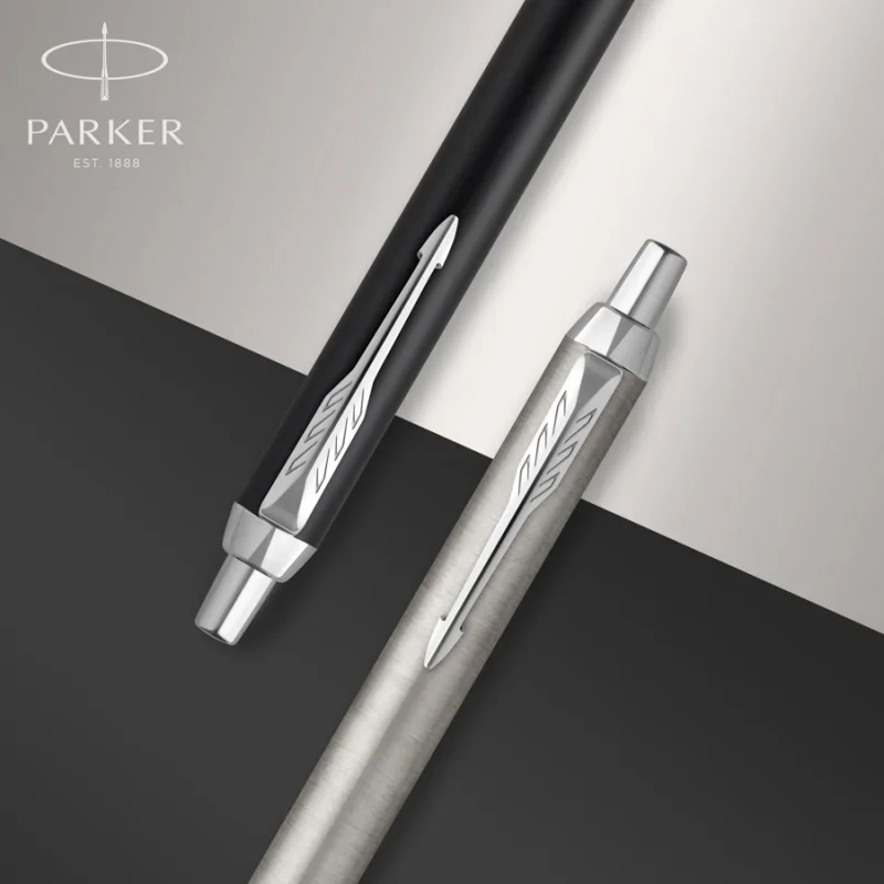 Parker royal im essential golyóstoll matt fekete, ezüst klipsz 2143632