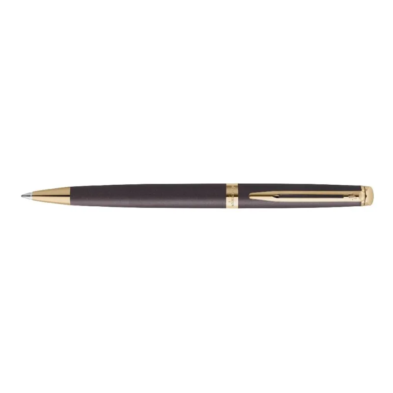 WATERMAN HEMISPHERE UNDERSTATED EDITION Golyóstoll LÁVA FEKETE, Arany klipsz