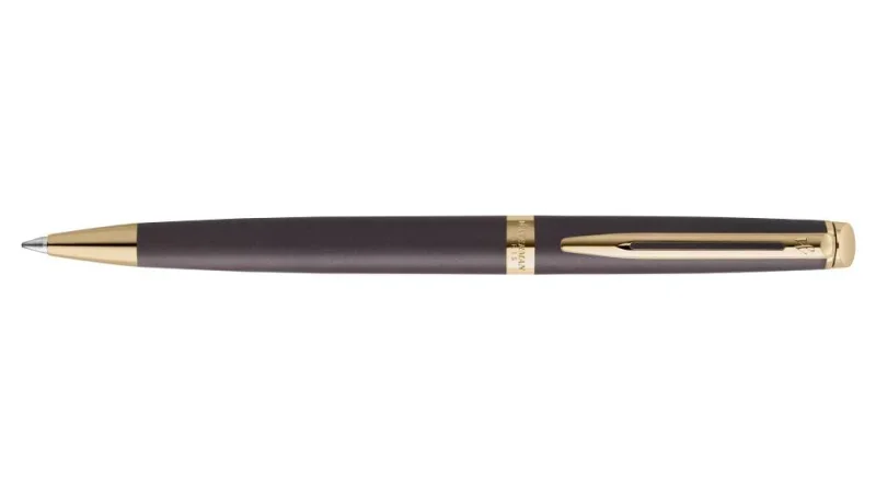 WATERMAN HEMISPHERE UNDERSTATED EDITION Golyóstoll LÁVA FEKETE, Arany klipsz