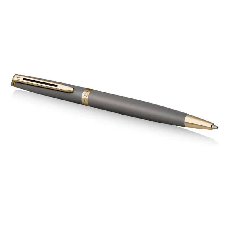WATERMAN HEMISPHERE UNDERSTATED EDITION Golyóstoll KŐ SZÜRKE, Arany klipsz