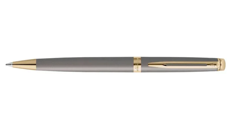 WATERMAN HEMISPHERE UNDERSTATED EDITION Golyóstoll KŐ SZÜRKE, Arany klipsz