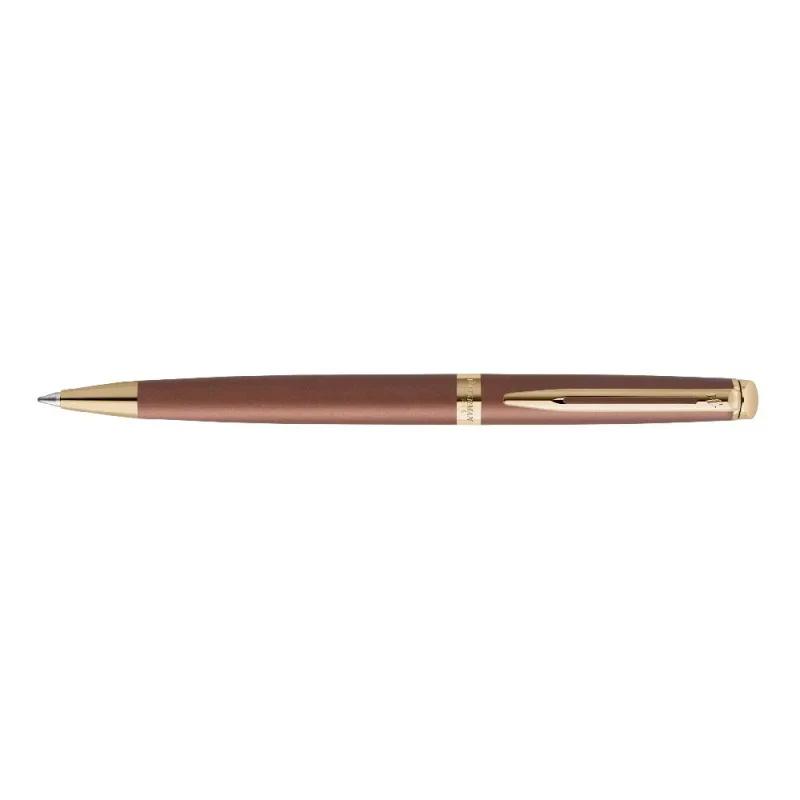 WATERMAN HEMISPHERE UNDERSTATED EDITION Golyóstoll RÉZ VÖRÖS, Arany klipsz