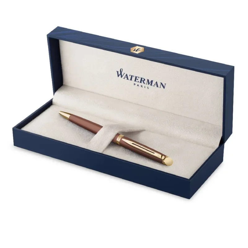 WATERMAN HEMISPHERE UNDERSTATED EDITION Golyóstoll RÉZ VÖRÖS, Arany klipsz