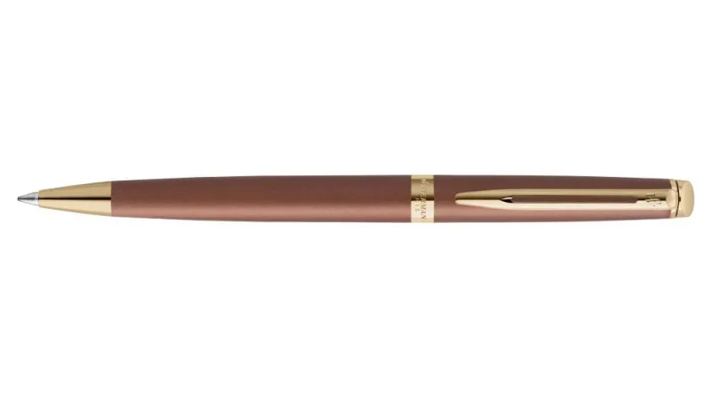 WATERMAN HEMISPHERE UNDERSTATED EDITION Golyóstoll RÉZ VÖRÖS, Arany klipsz