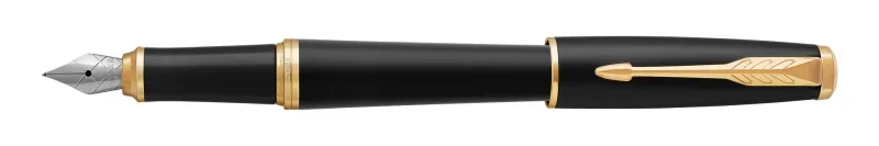 Parker royal urban twist töltőtoll matt fekete, arany klipsz 1931593