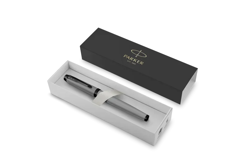 Parker royal im black edition töltőtoll matt szürke, fekete klipsz 2127619