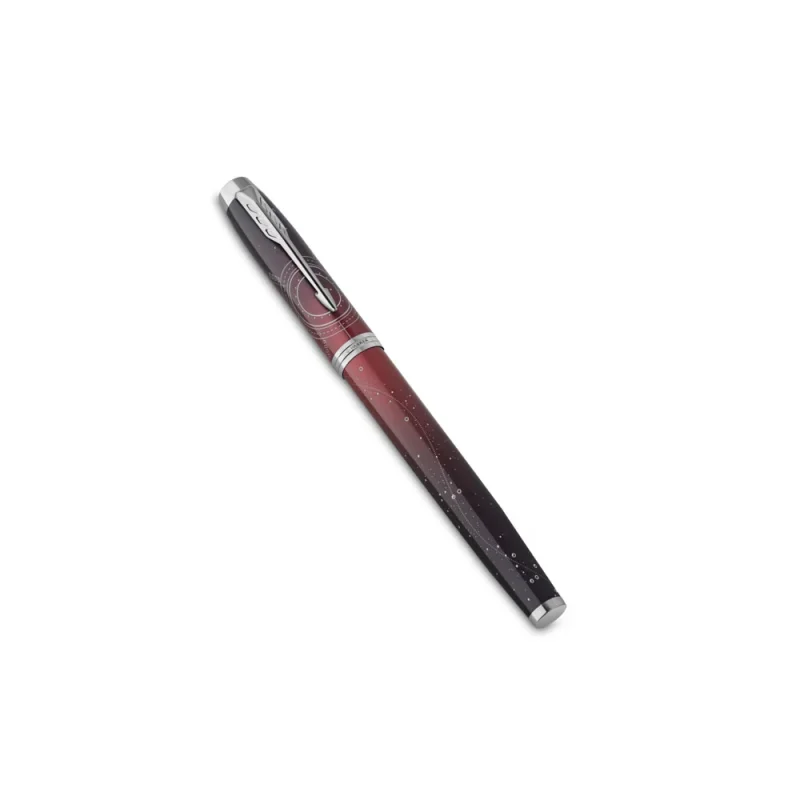 Parker royal im premium töltőtoll piros the last frontier portal cizellált, ezüst klipsz 2152996