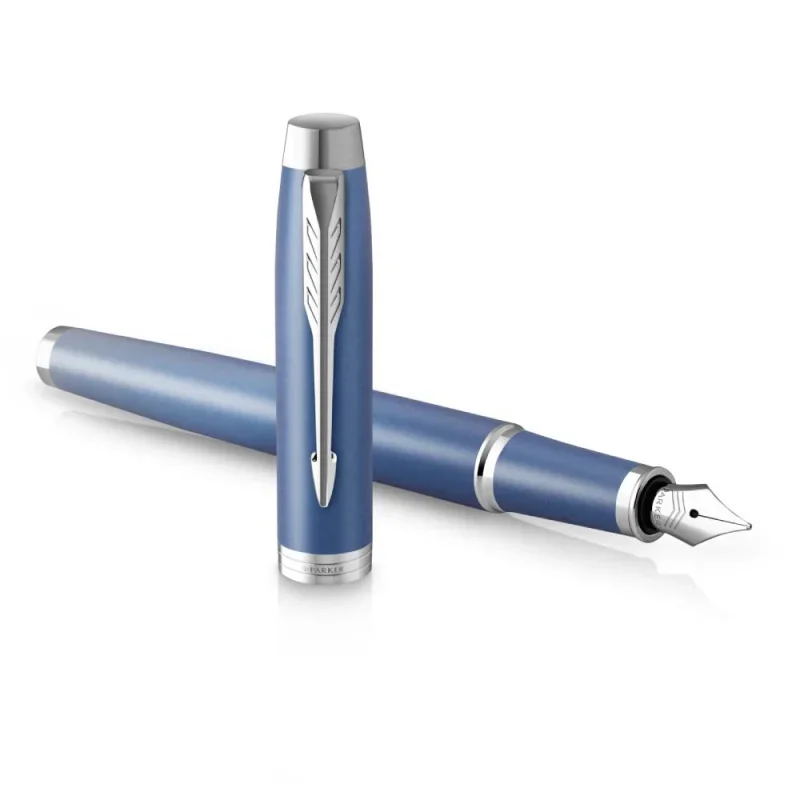 Parker Royal IM RITUALS Töltőtoll Kék, Ezüst klipsz