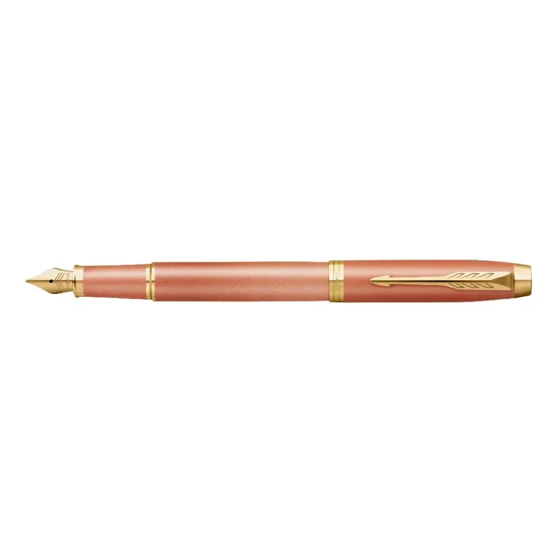 Parker Royal IM RITUALS Töltőtoll Narancssárga, Arany klipsz