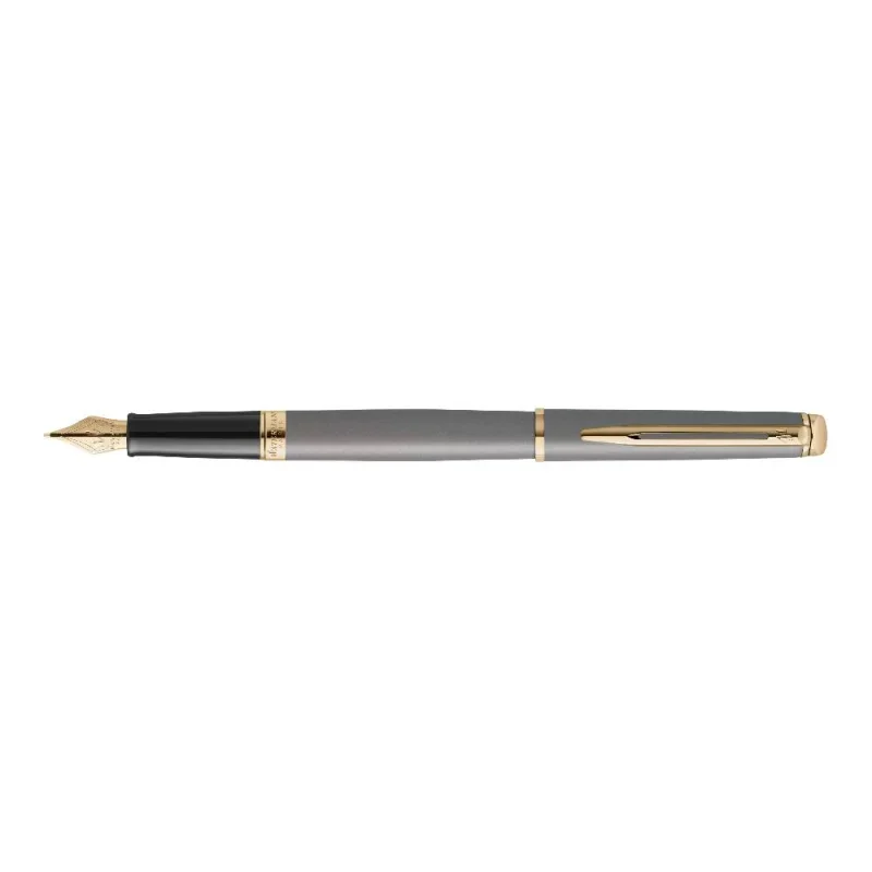WATERMAN HEMISPHERE UNDERSTATED EDITION Töltőtoll KŐ SZÜRKE Arany klipsz