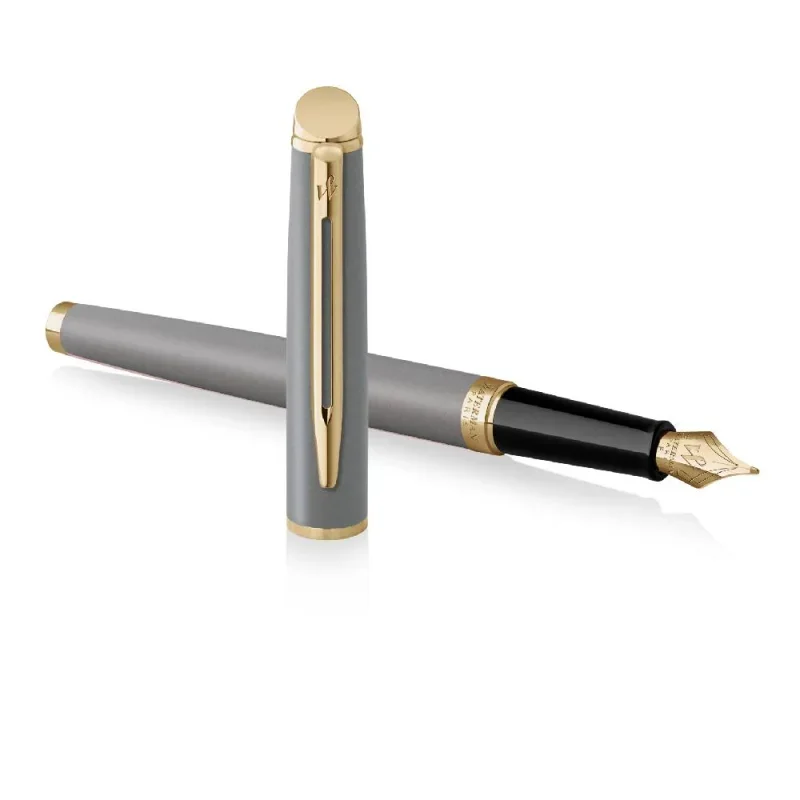 WATERMAN HEMISPHERE UNDERSTATED EDITION Töltőtoll KŐ SZÜRKE Arany klipsz