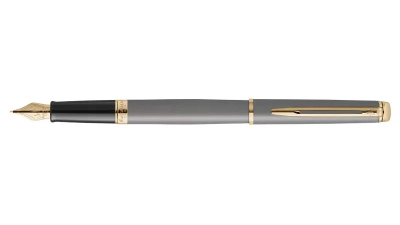 WATERMAN HEMISPHERE UNDERSTATED EDITION Töltőtoll KŐ SZÜRKE Arany klipsz