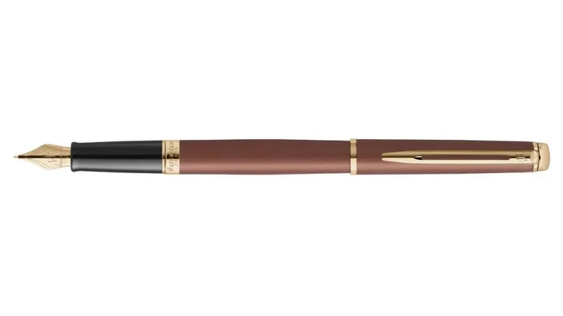 WATERMAN HEMISPHERE UNDERSTATED EDITION Töltőtoll RÉZ VÖRÖS, Arany klipsz