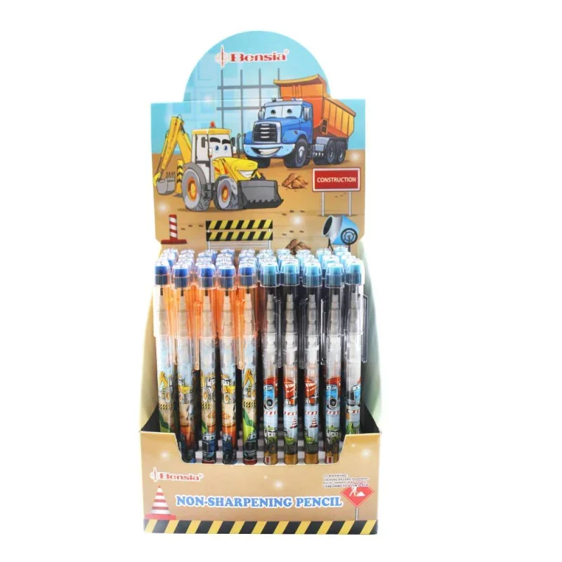 BENSIA Tolóbetétes ceruza radírral PECPSP Munkagépek DP50