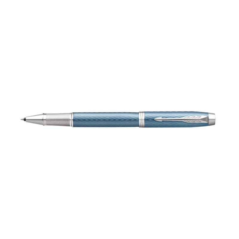 Parker Royal I.M. Premium Rollertoll Kékes-Szürke Cizellált, Ezüst klipsz 2143648