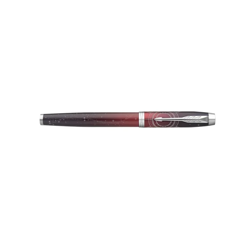 Parker Royal I.M. Premium Rollertoll Piros THE LAST FRONTIER PORTAL Cizellált, Ezüst klipsz 2152997