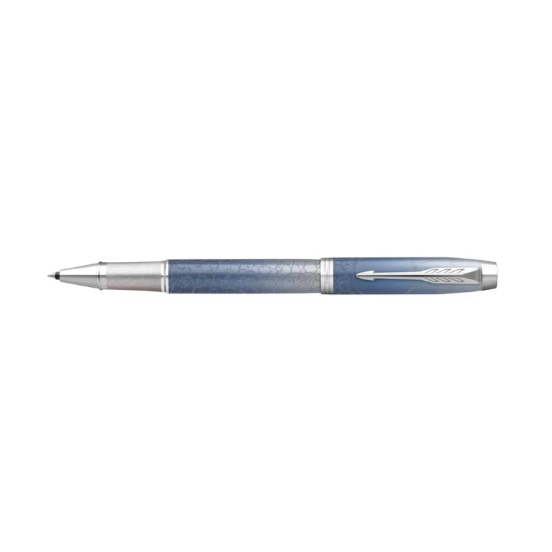 Parker Royal I.M. Premium Rollertoll Kék-Szürke THE LAST FRONTIER POLAR Cizellált, Ezüst klipsz 2153004