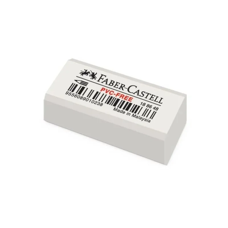 Faber-Castell Vinyl radír fehér celofános