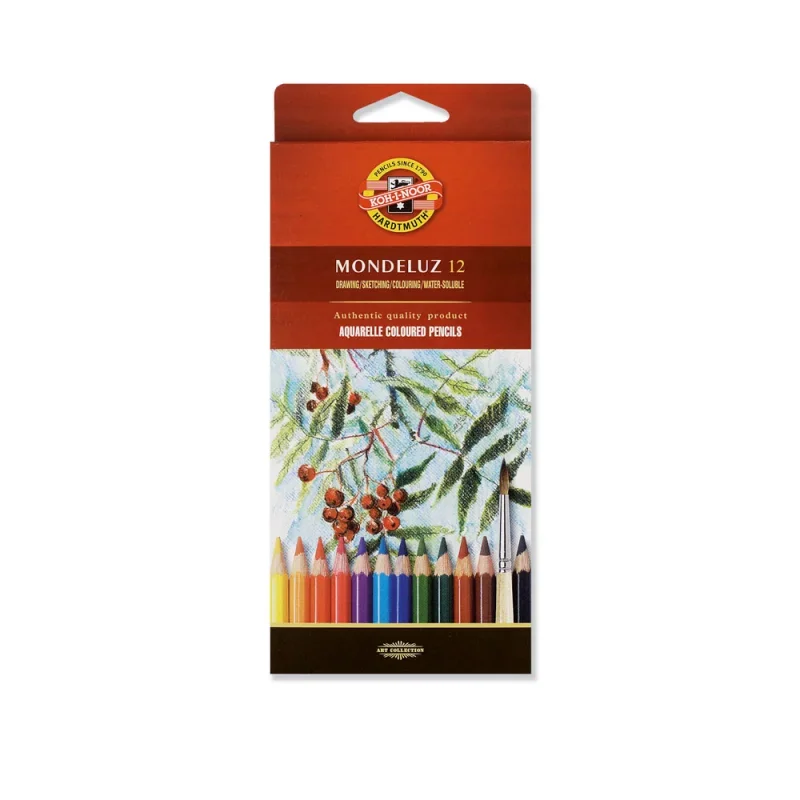 Koh-i-noor 3716 mondeluz aquarell színes ceruza/12 hatszögletű (7mm)
