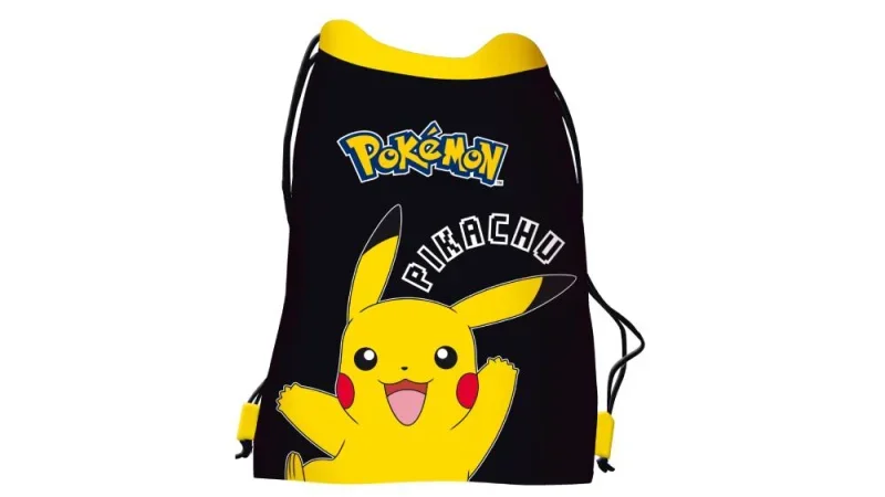 Majewski tornazsák, fekete-sárga, Pokemon (5)
