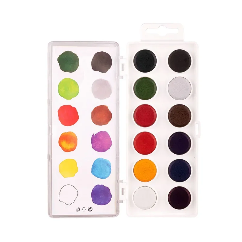 Koh-i-noor 174503 vízfesték/12 kerek 22.5mm brillant aquarell