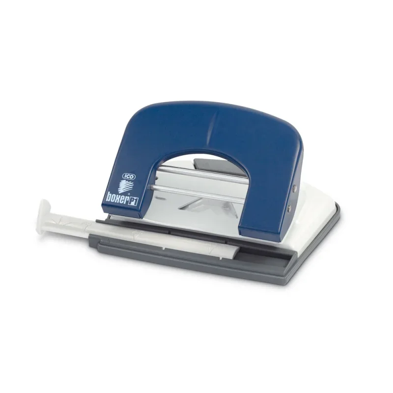 Boxer p1 lyukasztógép kék 15 lapos