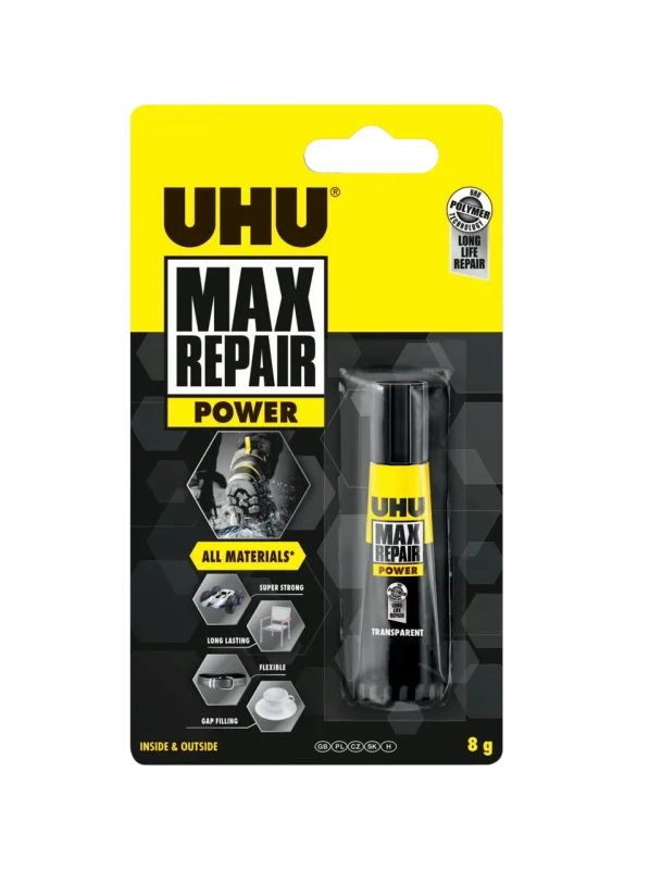 UHU 36355 MAX REPAIR polymer ragasztó 8g