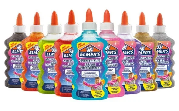 Elmer's glitteres ragasztó 2077252 kék 177ml