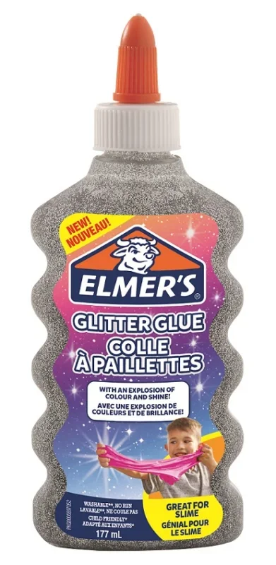 Elmer's glitteres ragasztó 2077255 ezüst 177ml