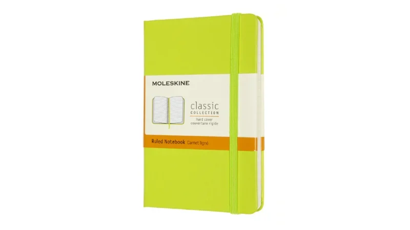 Moleskine Notesz MM710C2 kemény, LIME ZÖLD (P) vonalas