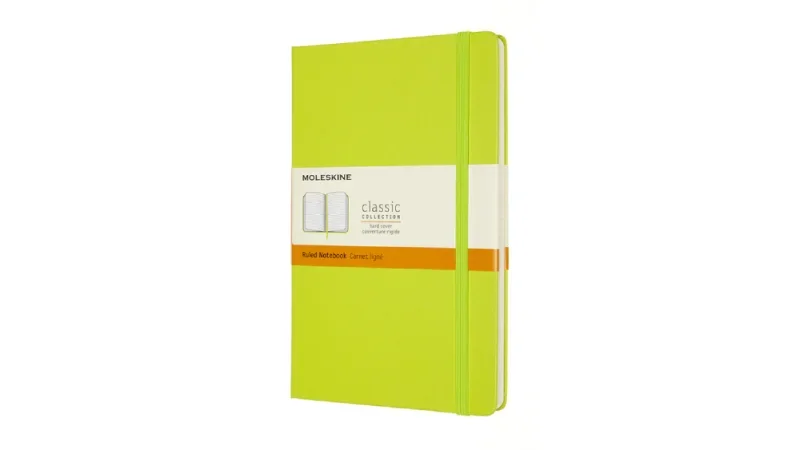 Moleskine Notesz QP060C2 kemény, LIME ZÖLD (L) vonalas