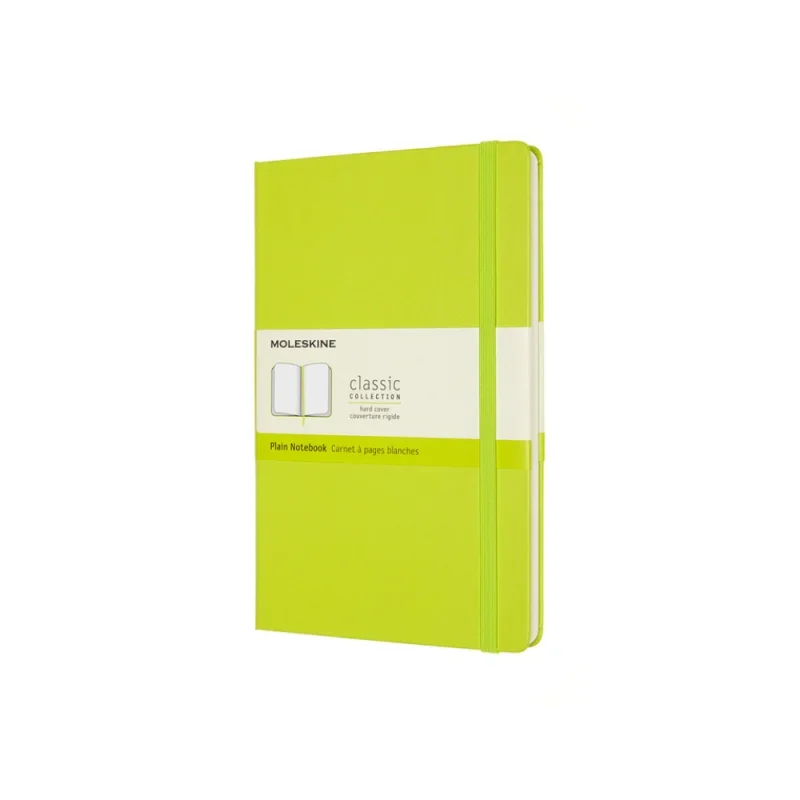 Moleskine Notesz QP062C2 kemény, LIME ZÖLD (L) sima