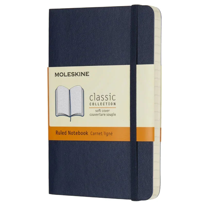 Moleskine notesz qp611b20 puha zafír kék 