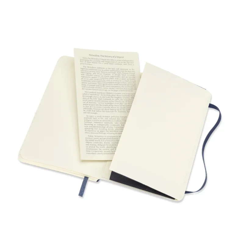 Moleskine notesz qp611b20 puha zafír kék 