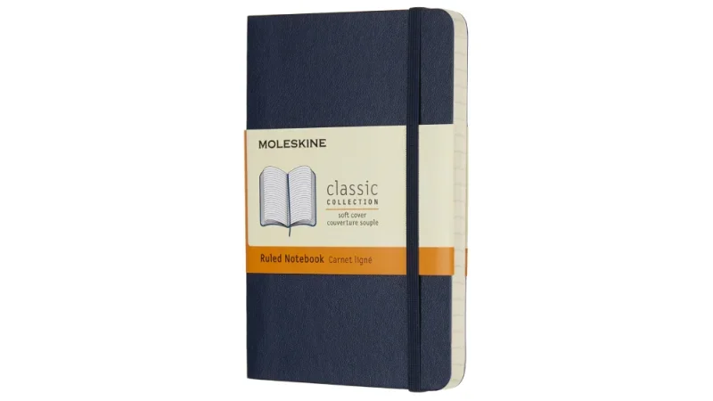 Moleskine notesz qp611b20 puha zafír kék 