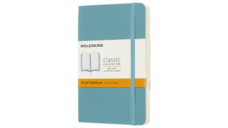 Moleskine notesz qp611b35 puha hamu kék 