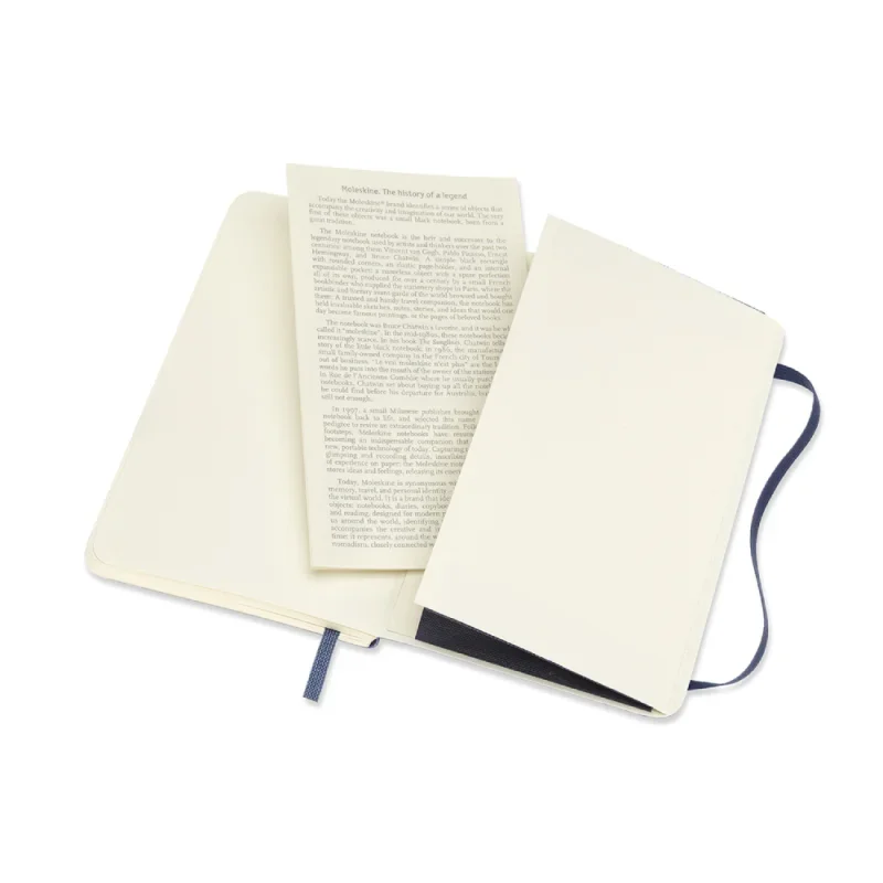 Moleskine notesz qp613b20 puha zafír kék 