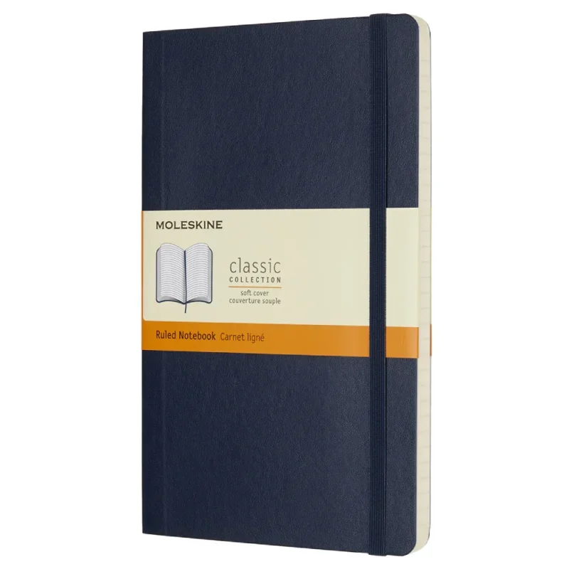 Moleskine notesz qp616b20 puha zafír kék 