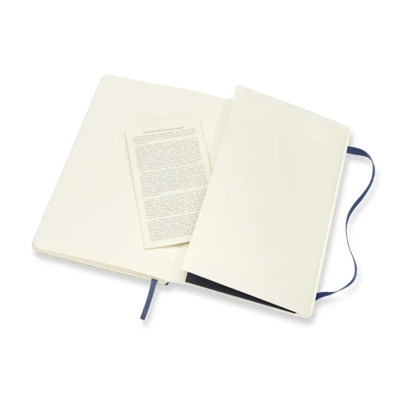 Moleskine notesz qp616b20 puha zafír kék 