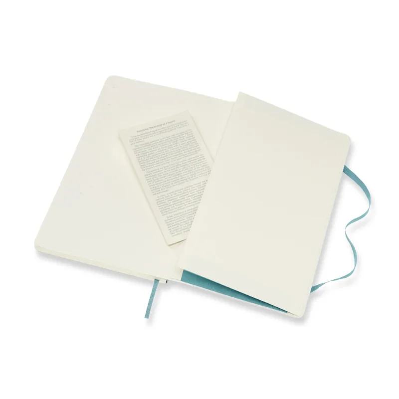 Moleskine notesz qp616b35 puha hamu kék 