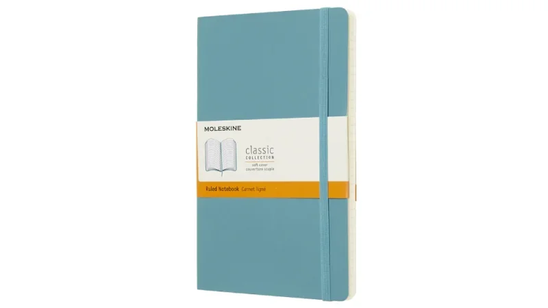 Moleskine notesz qp616b35 puha hamu kék 