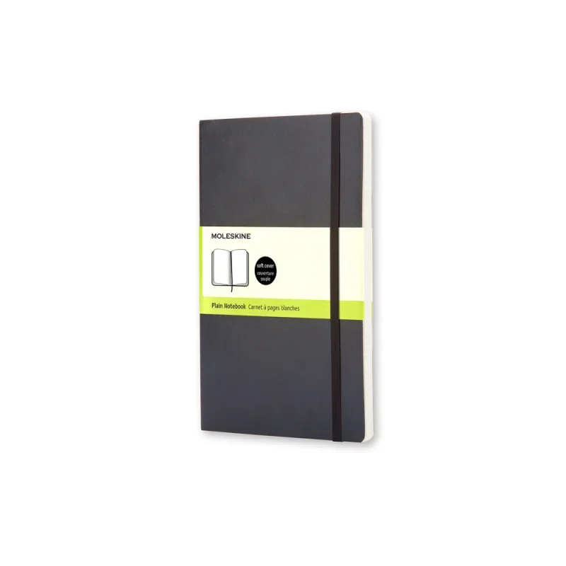 Moleskine notesz qp618 puha fekete 
