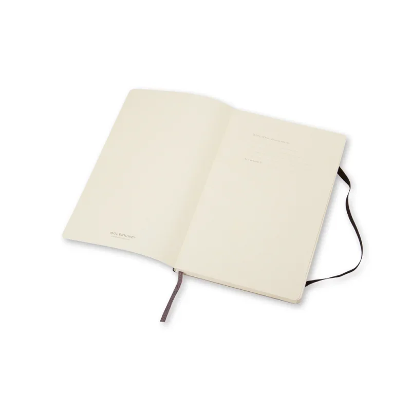 Moleskine notesz qp618 puha fekete 