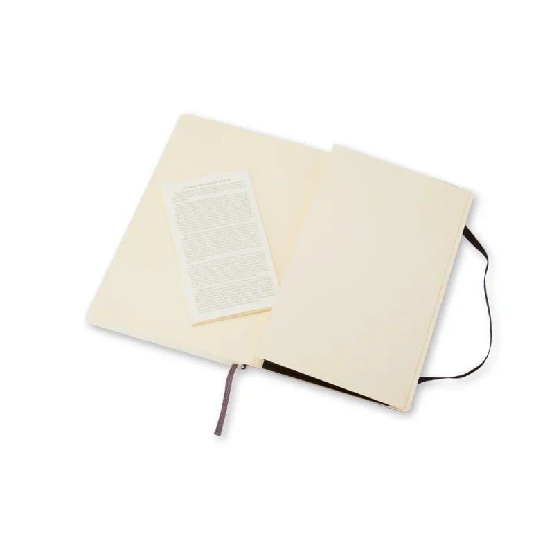 Moleskine notesz qp618 puha fekete 